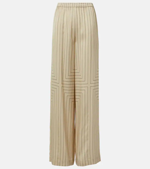  Joseph Joseph Hulin Silk-blend Wide-leg Pants 