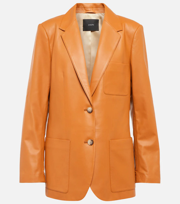  Joseph Joseph Jacques Leather Blazer 