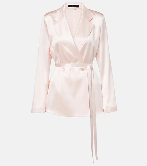  Joseph Joseph Joubert Silk Satin Blazer 