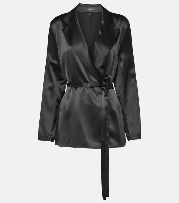  Joseph Joseph Joubert Silk Satin Jacket 