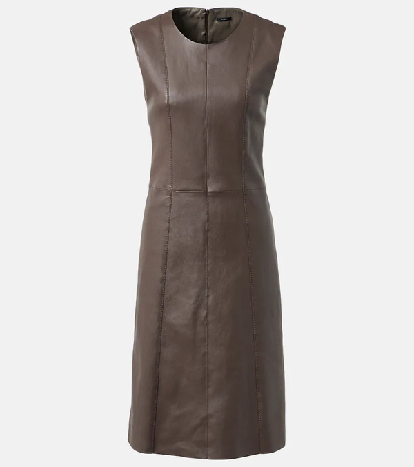  Joseph Joseph Leather Midi Dress 