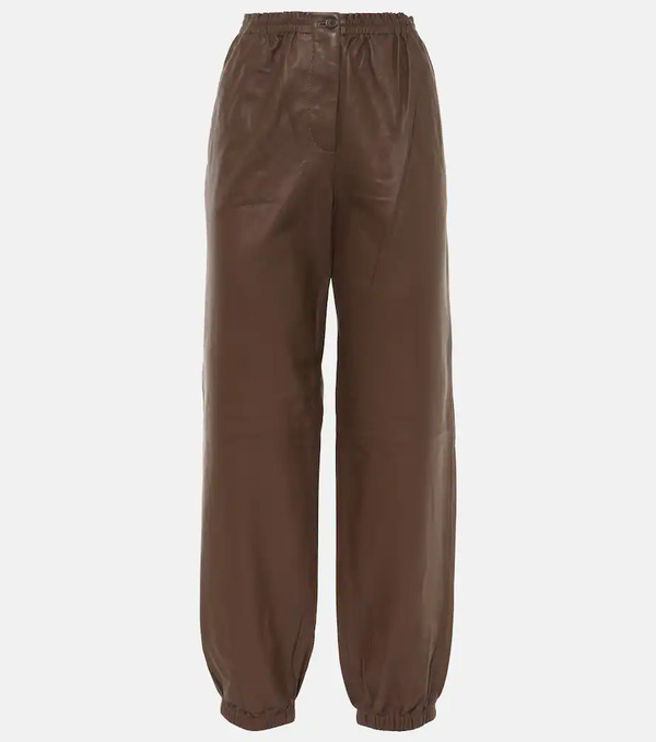  Joseph Joseph Leather Sweatpants 
