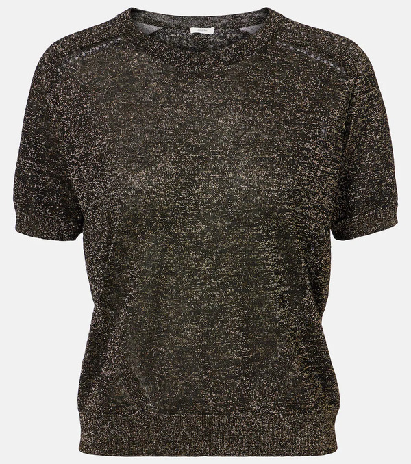  Joseph Joseph Lille Lame Knitted Top 