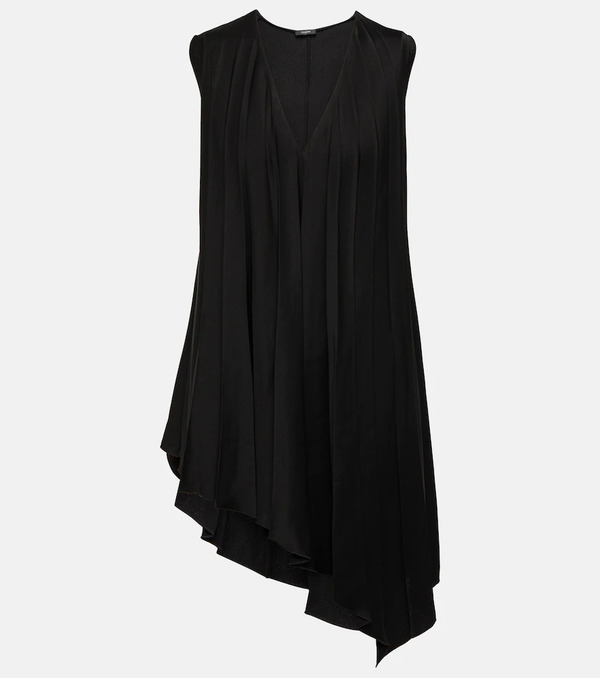  Joseph Joseph Pleated Asymmetric Satin Top 