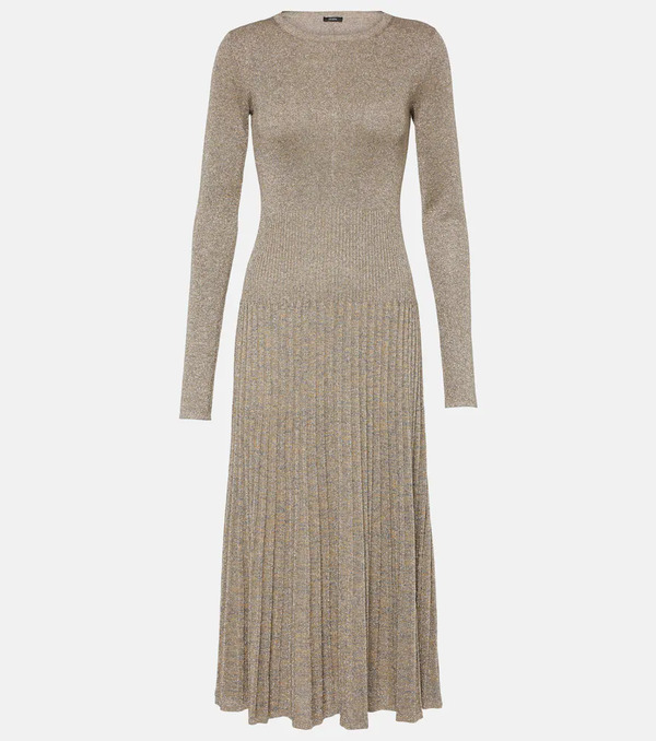  Joseph Joseph Pleated Lurexâ® Midi Dress 