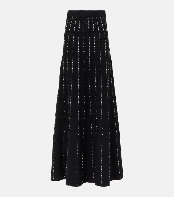  Joseph Joseph Ribbed-knit Cotton-blend Maxi Skirt 
