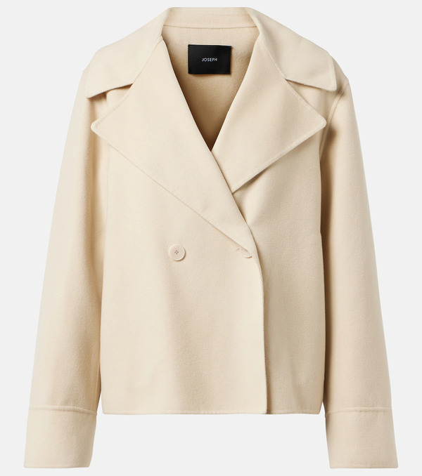  Joseph Joseph Rollet Wool And Silk Coat 