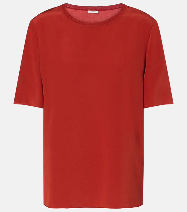  Joseph Joseph Rubin Silk Crepe Top 