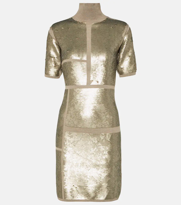  Joseph Joseph Sequined Wool-blend Minidress 