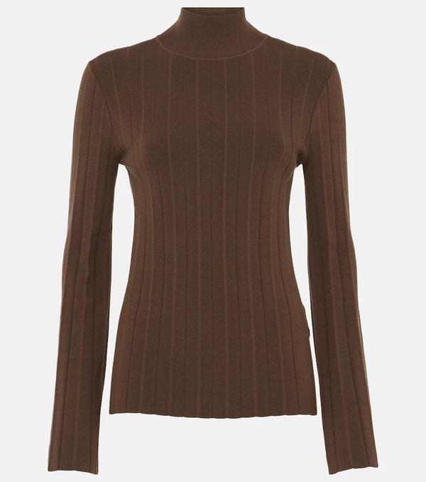  Joseph Joseph Silk-blend Plisse Turtleneck Sweater 