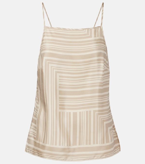 Joseph Joseph Stace Printed Silk Top 