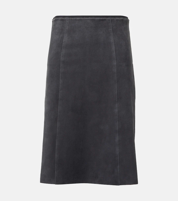  Joseph Joseph Suede Midi Skirt 
