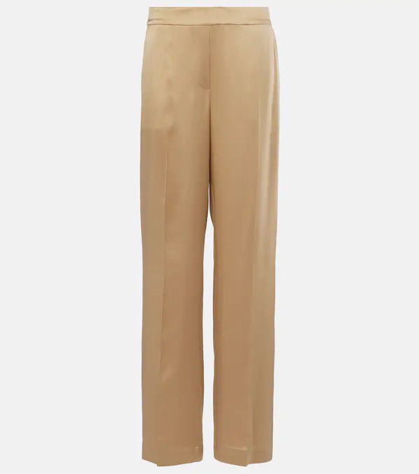  Joseph Joseph Tawa Silk Satin Straight Pants 