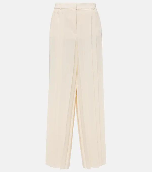  Joseph Joseph Tibre Plisse Wide-leg Pants 