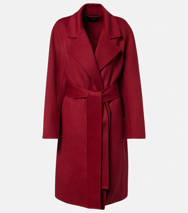  Joseph Joseph Wool And Cashmere Wrap Coat 