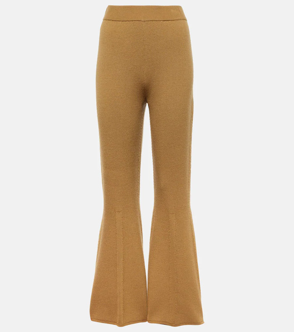 Joseph Joseph Wool-blend Knit Flared Pants 