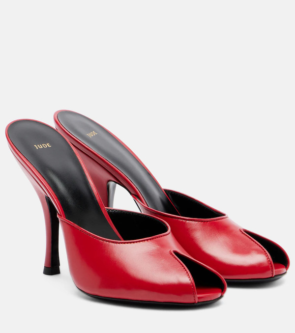  Jude Jude Date Leather Mules 