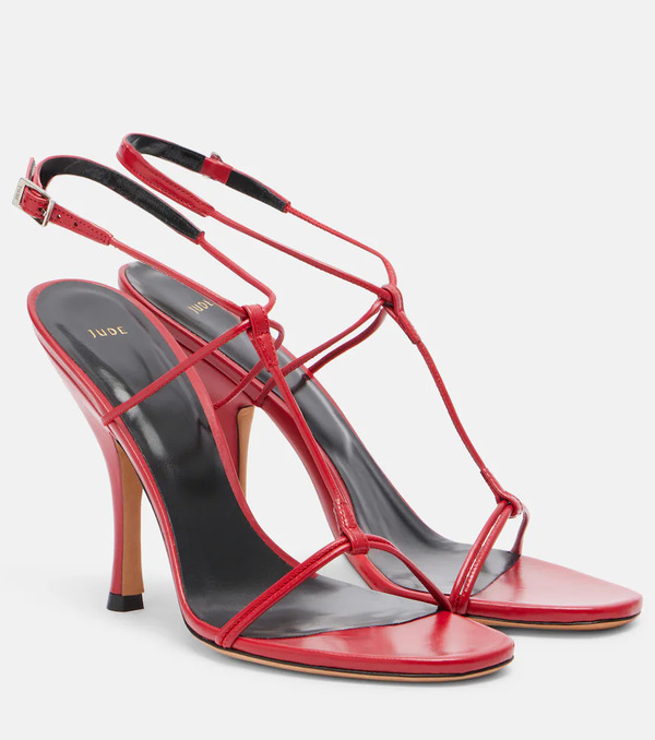  Jude Jude Mixer Leather Slingback Sandals 