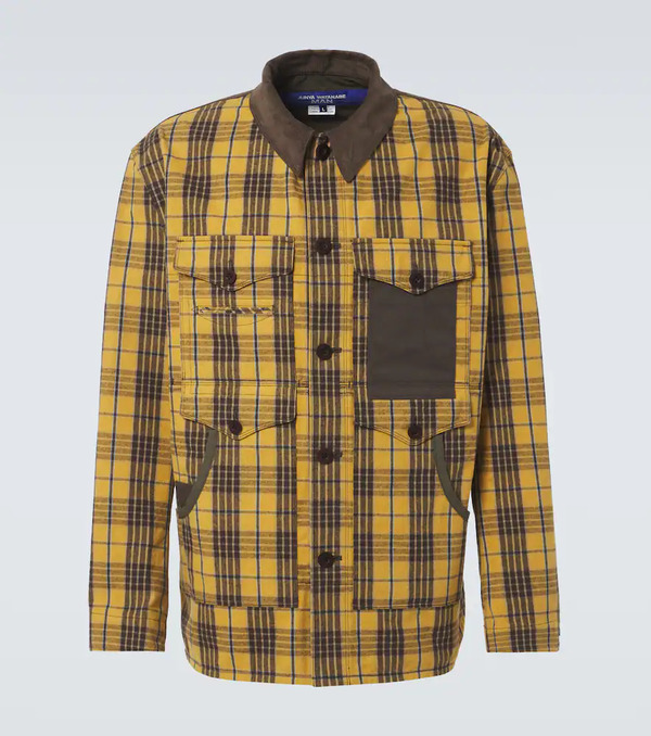  Junya Watanabe Junya Watanabe Checked Cotton Flannel Jacket 