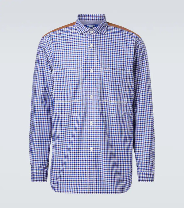  Junya Watanabe Junya Watanabe Checked Cotton Shirt 