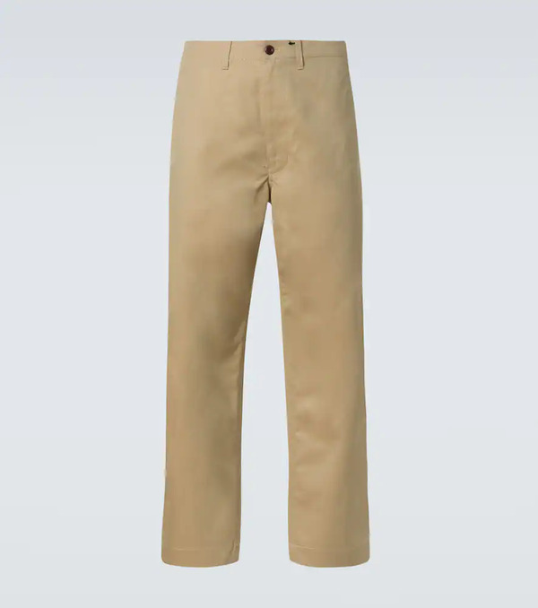  Junya Watanabe Junya Watanabe Cotton-blend Straight Pants 