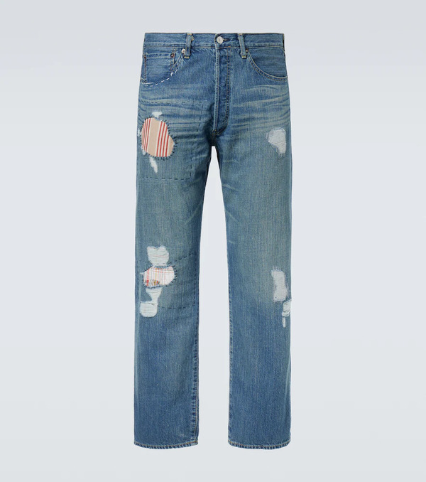  Junya Watanabe Junya Watanabe X Levi'sâ® Patchwork Straight Jeans 