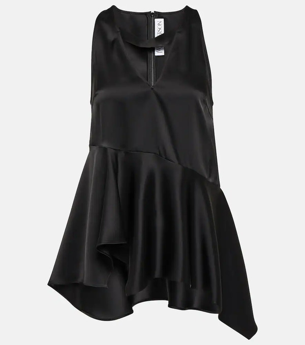 Jw Anderson Jw Anderson Asymmetric Satin Top 