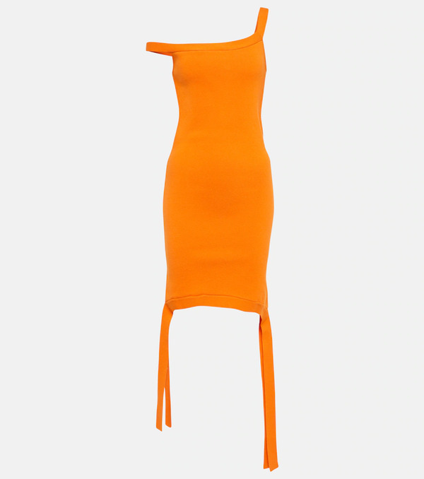  Jw Anderson Jw Anderson Deconstructed Asymmetrical Minidress 