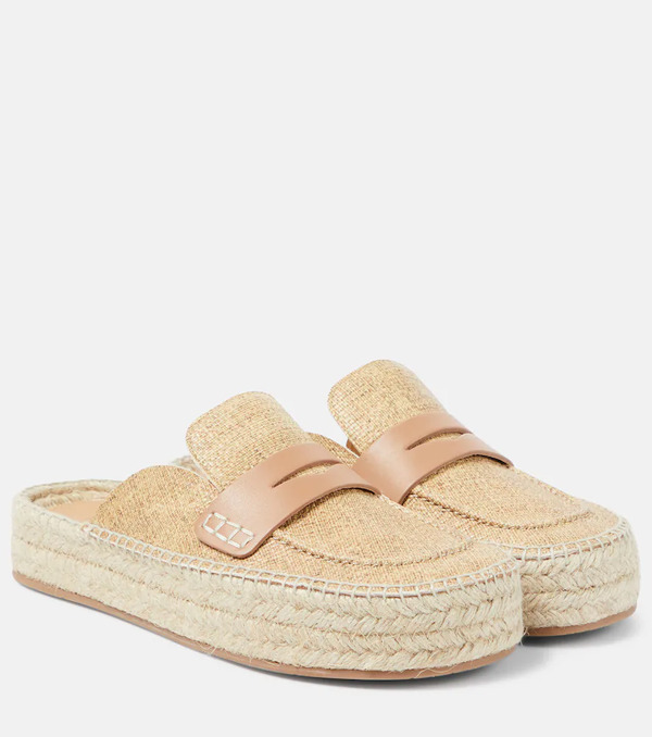  Jw Anderson Jw Anderson Leather-trimmed Mules 