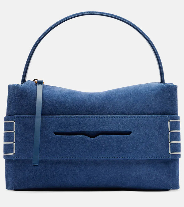  Jw Anderson Jw Anderson Loafer Small Suede Shoulder Bag 