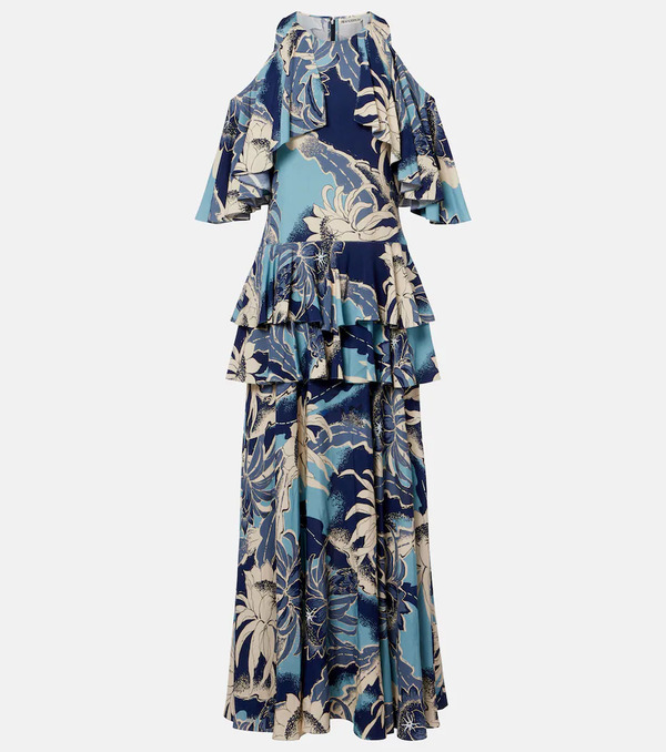  Jw Anderson Jw Anderson Printed Maxi Dress 