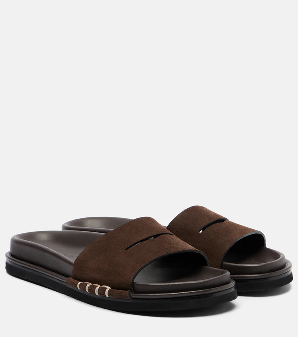  Jw Anderson Jw Anderson Suede Slides 
