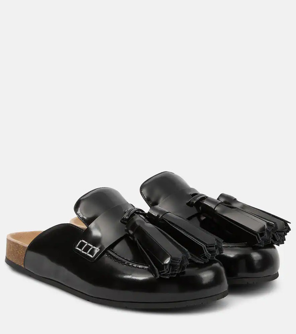  Jw Anderson Jw Anderson Tasseled Leather Mules 