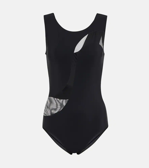  Karla Colletto Karla Colletto Mesh-trimmed Swimsuit 