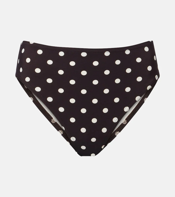  Karla Colletto Karla Colletto Polka-dot Bikini Bottoms 