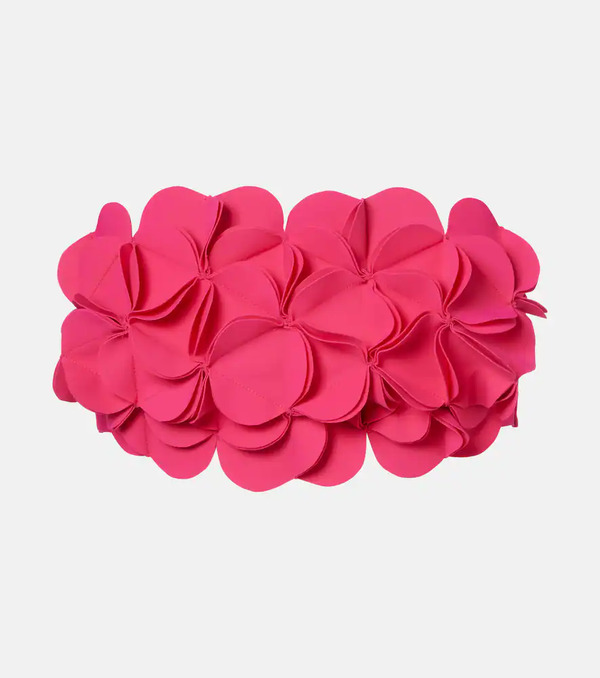  Karla Colletto Karla Colletto Tess Floral-applique Bikini Top 