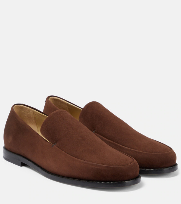  Khaite Khaite Alessio Suede Loafers 