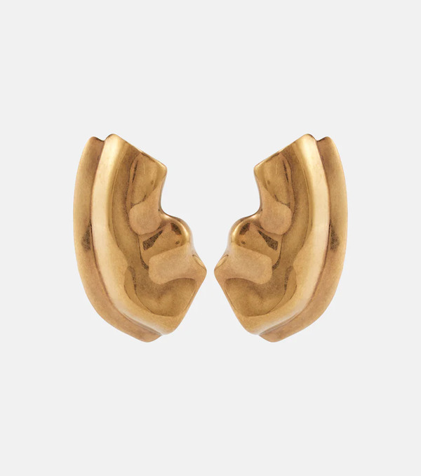  Khaite Khaite Amato Gold-plated Earrings 