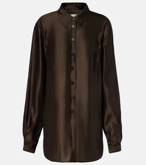 Khaite Khaite Auryn Twill Shirt 
