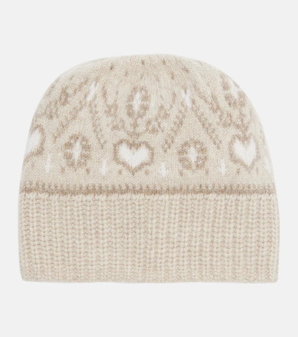  Khaite Khaite Avers Fair Isle Cashmere Beanie 
