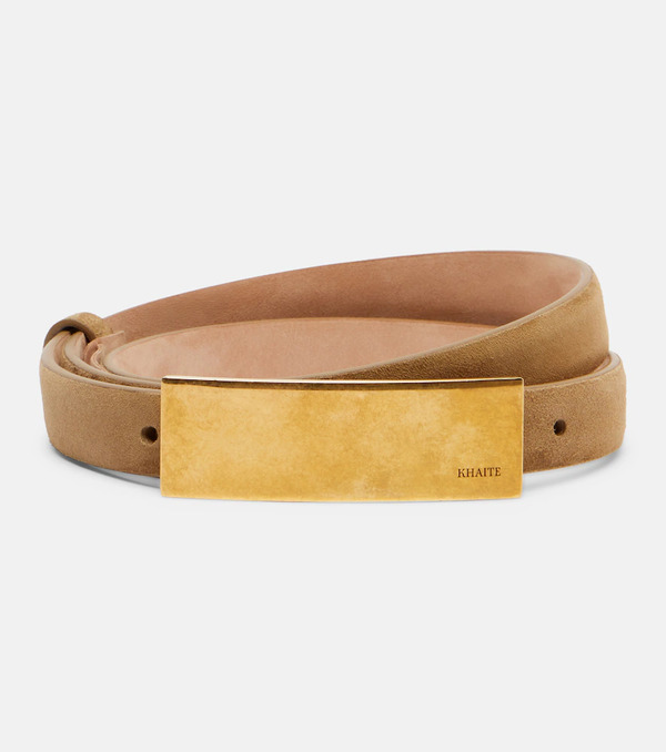  Khaite Khaite Berlin Suede Belt 