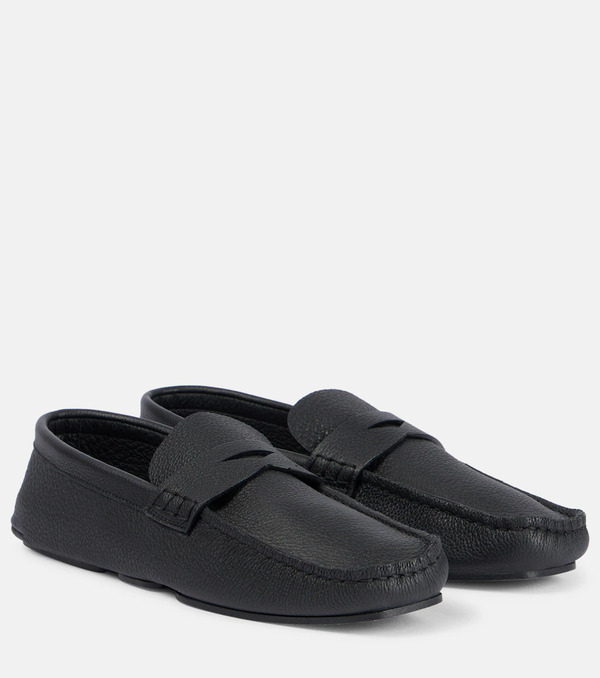  Khaite Khaite Billy Leather Penny Loafer 