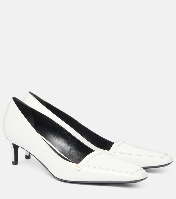  Khaite Khaite Celia 50 Leather Pumps 