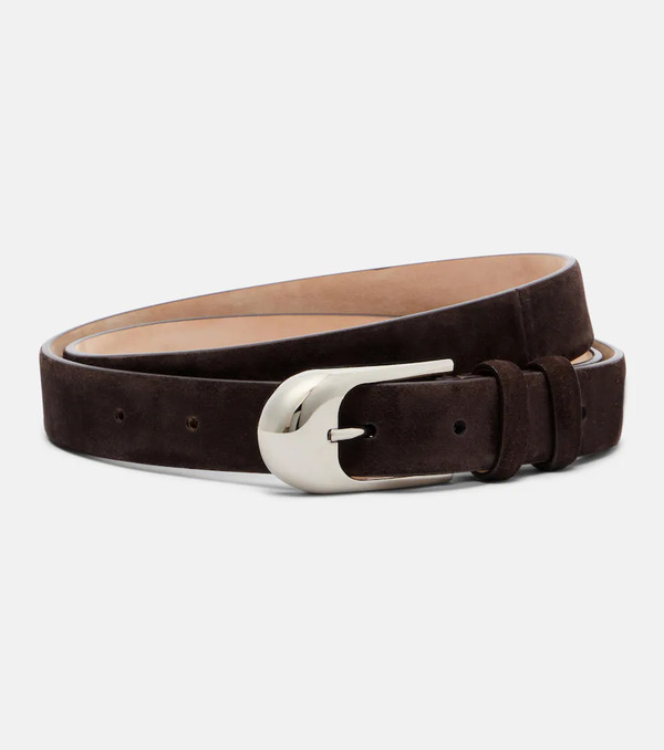  Khaite Khaite Dome Suede Belt 
