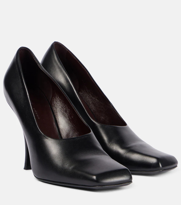  Khaite Khaite Eva Leather Pumps 