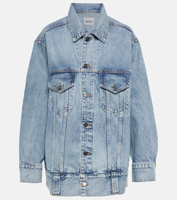  Khaite Khaite Grizzo Denim Jacket 