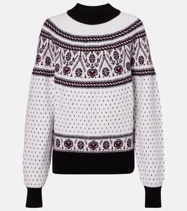  Khaite Khaite Guy Fair Isle Cashmere Sweater 