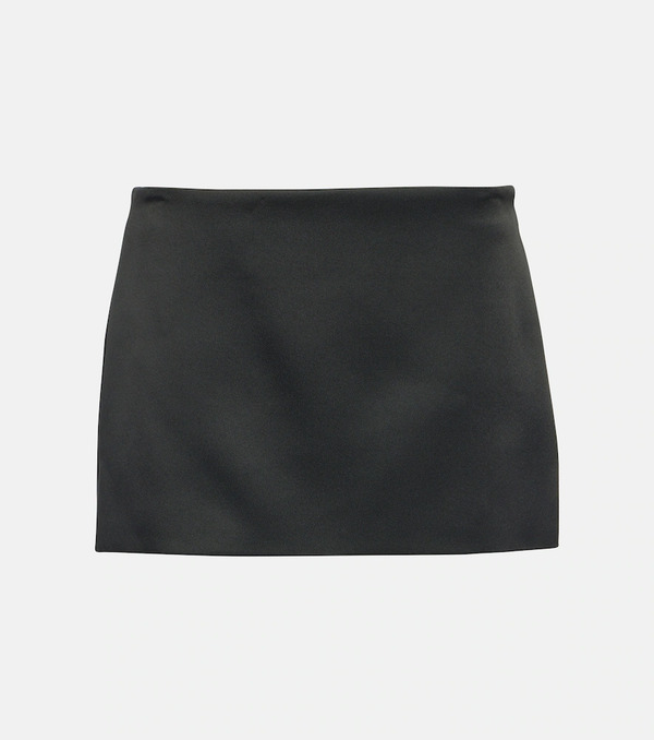  Khaite Khaite Jett Crepe Miniskirt 