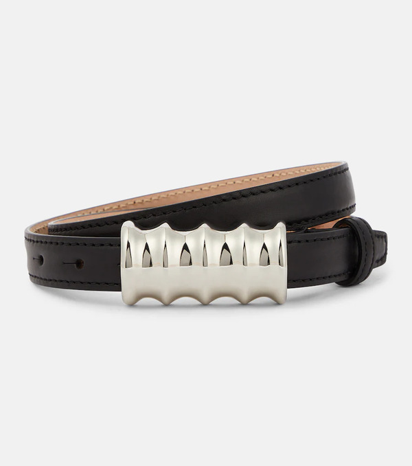  Khaite Khaite Julius Small Leather Belt 