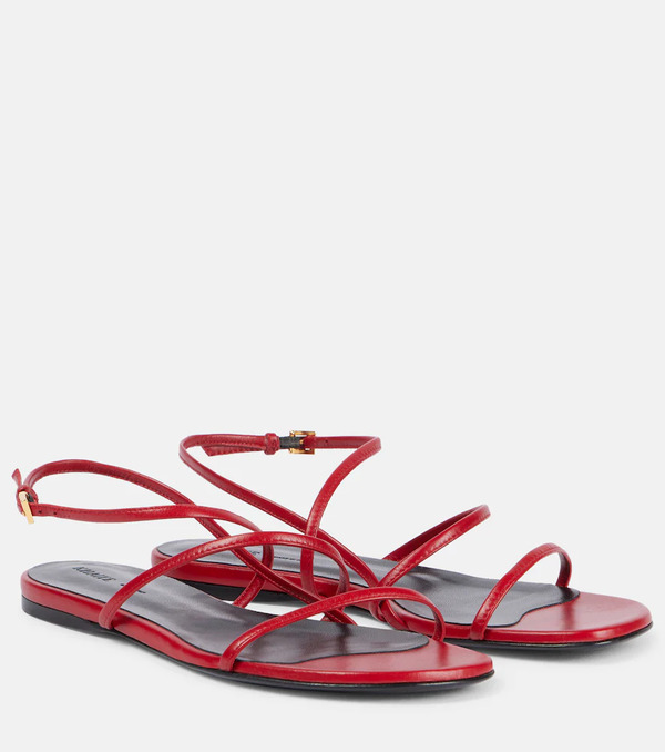  Khaite Khaite Loop Leather Sandals 